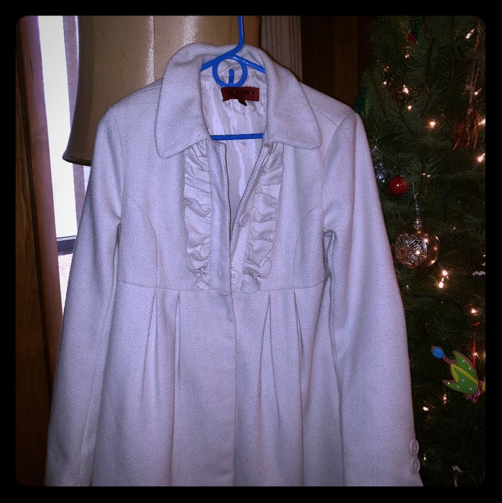 Knee length bell coat